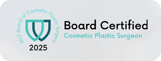 Board certified cosmetic plastic surgeon